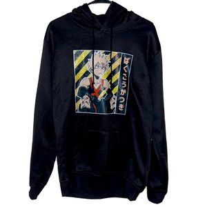 Anime Bakugou Men’s Hoodie Sweatshirt Size Large